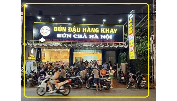 Cho thuê nhà mặt tiền Tân Kỳ Tân Quý 170m2 - NGANG 10M
